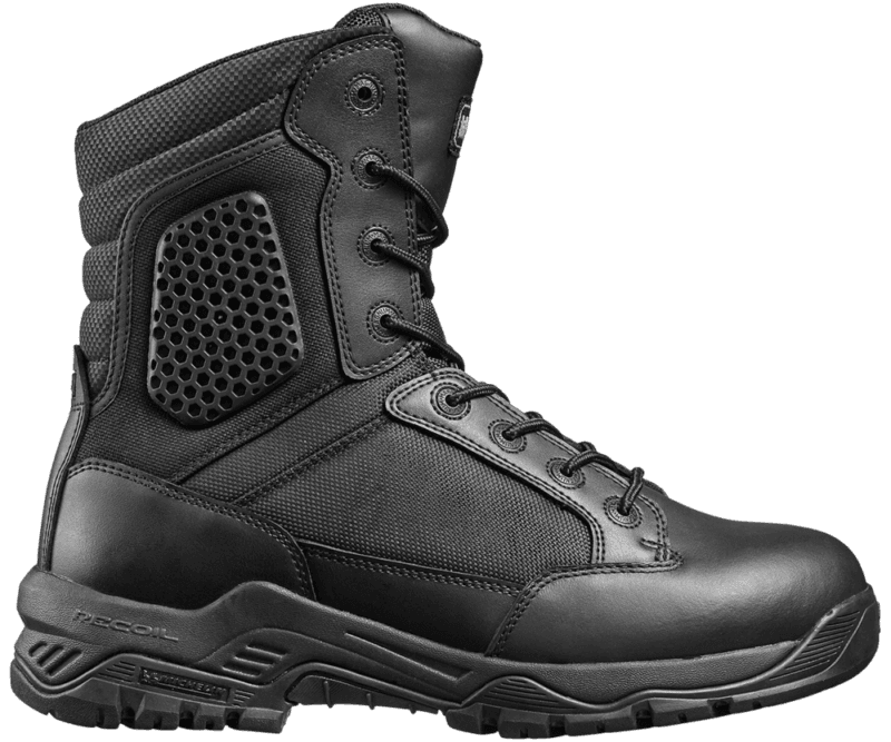 Magnum STRIKE FORCE NON SAFETY MSFW,  Mens Tactical Boots. Zip Side. Waterproof