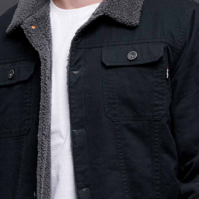 KingGee K05013 Urban Twill Jacket With Warm Sherpa Lining - New King Gee Style!