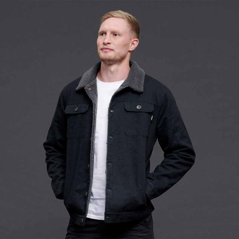 KingGee K05013 Urban Twill Jacket With Warm Sherpa Lining - New King Gee Style!