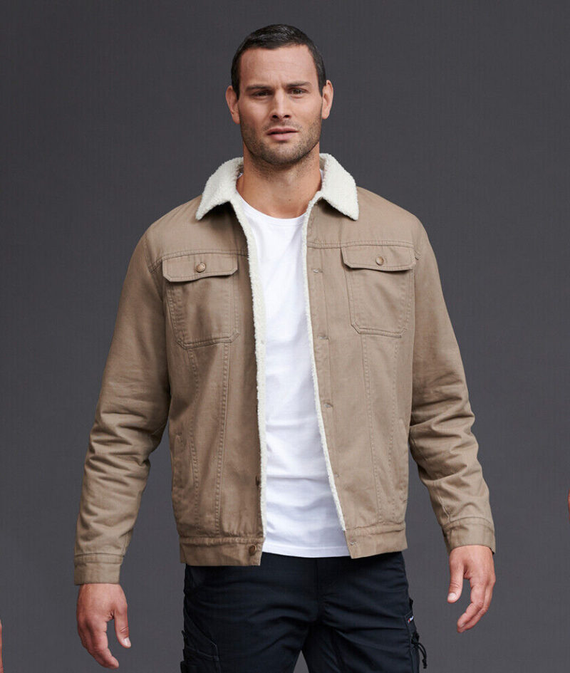 KingGee K05013 Urban Twill Jacket With Warm Sherpa Lining - New King Gee Style!