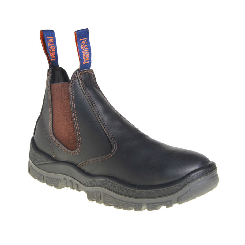 Mongrel 940030 Work Boots. Soft Toe Comfort, Tan, Elastic Sided,  FULLY LINED!