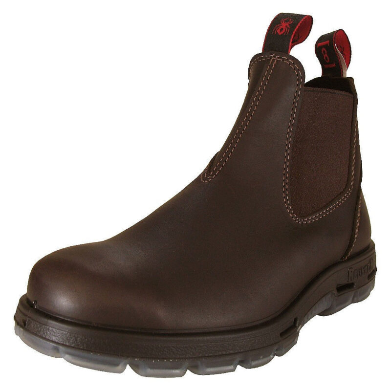 Redback UNPU Nevada 'Puma' Work Boots. Elastic Sided. Soft Toe. Water Resistance