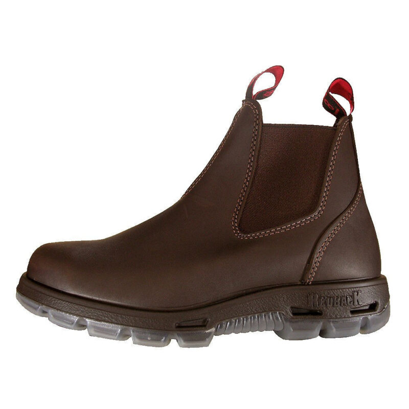 Redback UNPU Nevada 'Puma' Work Boots. Elastic Sided. Soft Toe. Water Resistance
