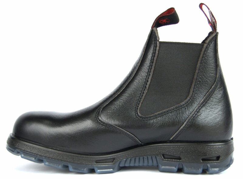 Redback USBBL Work Boots. Steel Toe Cap Safety. Elastic Sided Easy Escape Bobcat