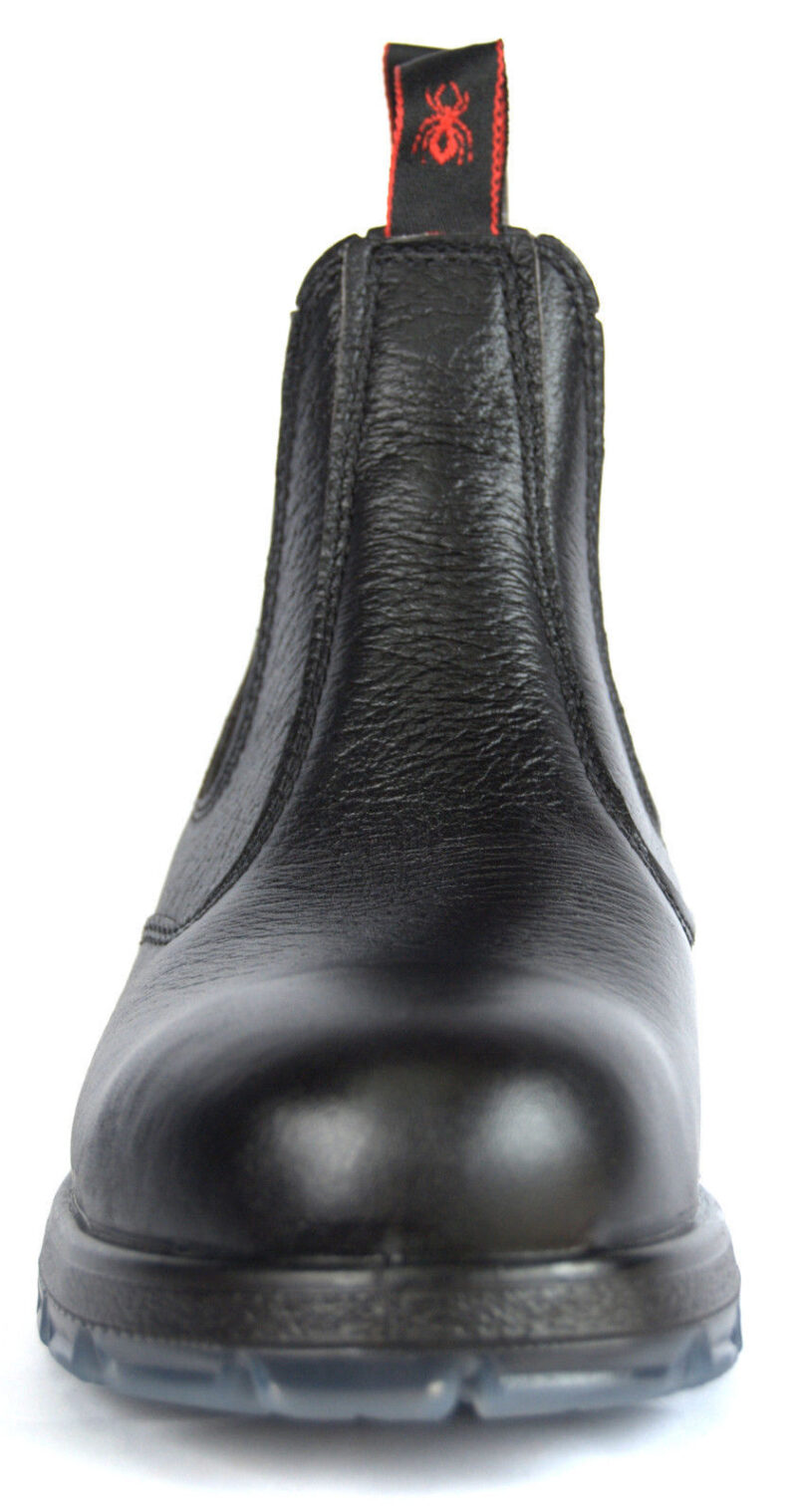 Redback USBBL Work Boots. Steel Toe Cap Safety. Elastic Sided Easy Escape Bobcat