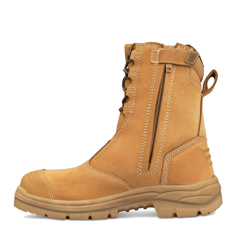 Oliver Work Boots 55385 & 55380 Steel Toe Zip Side Safety Work Boot, NEW STYLE!