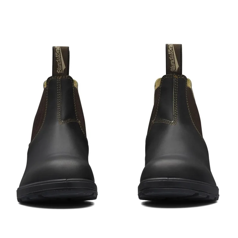 Blundstone 600 Brown Non Safety Pull On - Replacement of 500
