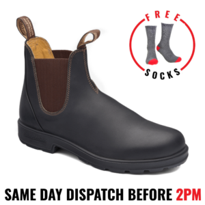 Blundstone 600 Brown Non Safety Pull On - Replacement of 500