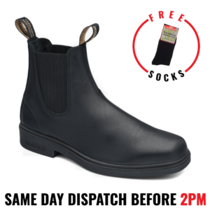 Blundstone 663 Black Square Toe Non Safety Pull On - Replacement of 663