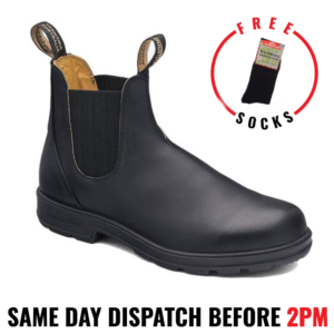 Blundstone 610 Black Non Safety Pull On - Replacement of 510