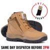 Mongrel Work Boots 961050, Wheat, Soft Toe, Non Safety, Nubuck, Zip Sider. NEW!