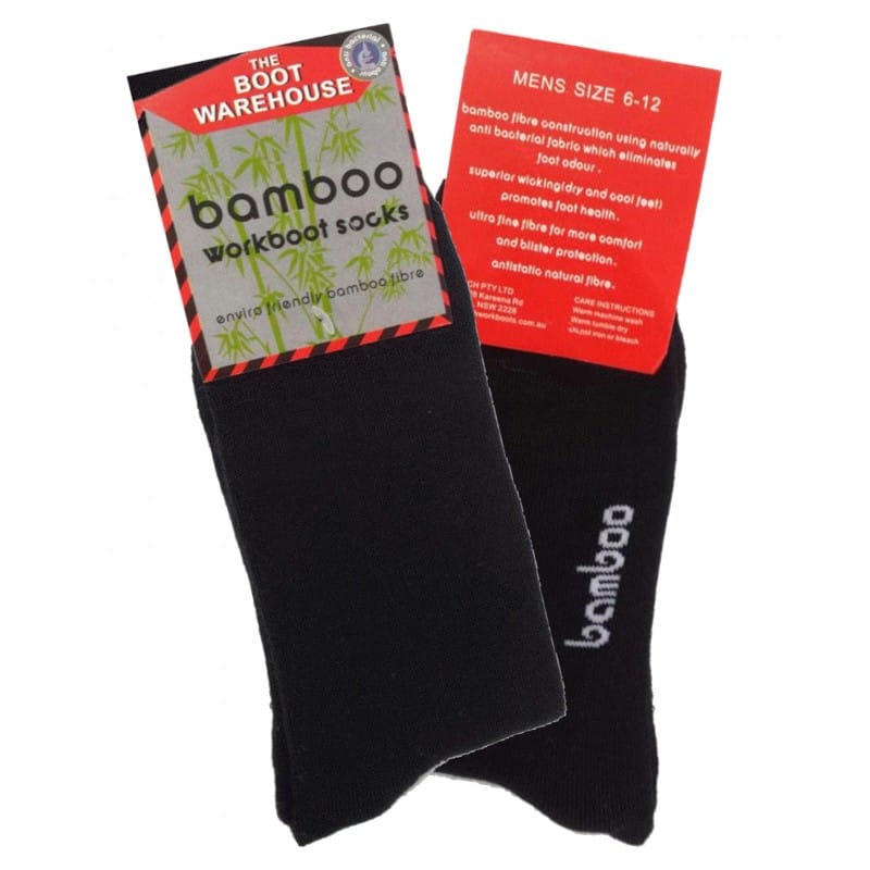 Savers Pack - Puma Conquest Wheat - 100% Waterproof Safety Zip Side Work Boot - Tradie Underwear - Bamboo Socks