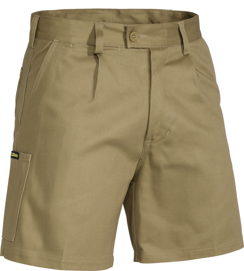 Bisley Workwear BSH1007 Original 'Pre-Shrunk' Cotton Drill, Men's Work Short