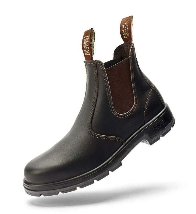 Mongrel K9 K91030 Brown Lifestyle Casual Work Boots, Non Safety, Australian made
