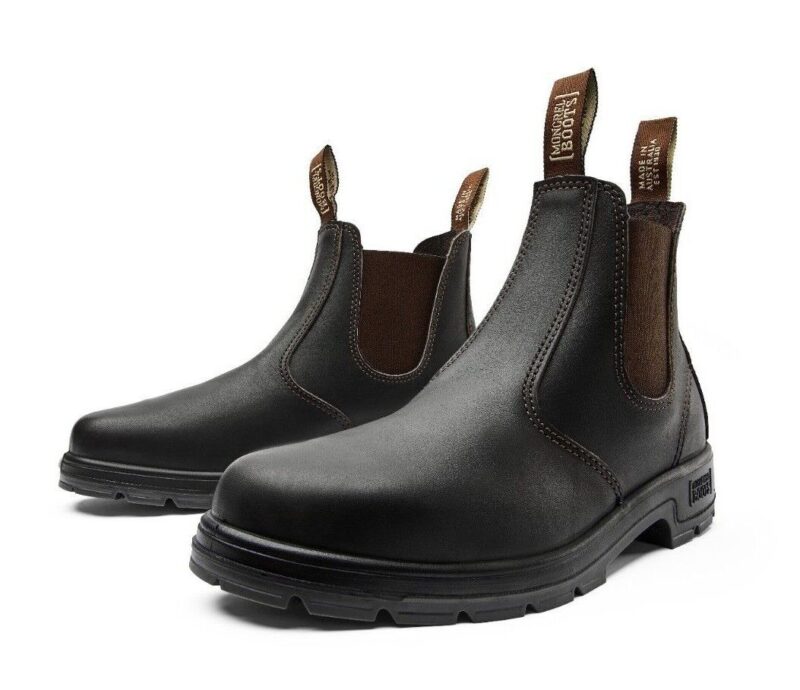 Mongrel K9 K91030 Brown Lifestyle Casual Work Boots, Non Safety, Australian made