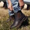 Mongrel K9 K91030 Brown Lifestyle Casual Work Boots, Non Safety, Australian made