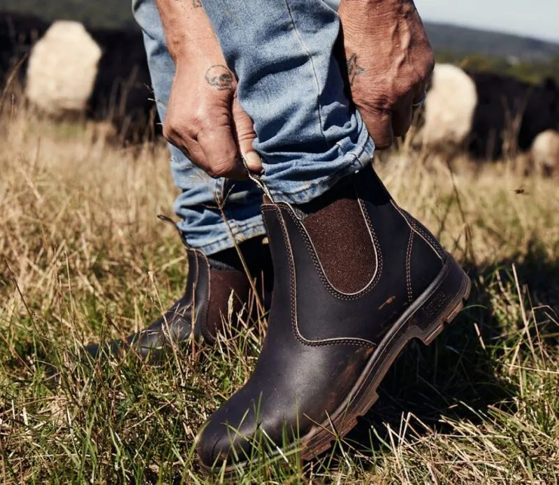 Mongrel K9 K91030 Brown Lifestyle Casual Work Boots, Non Safety, Australian made