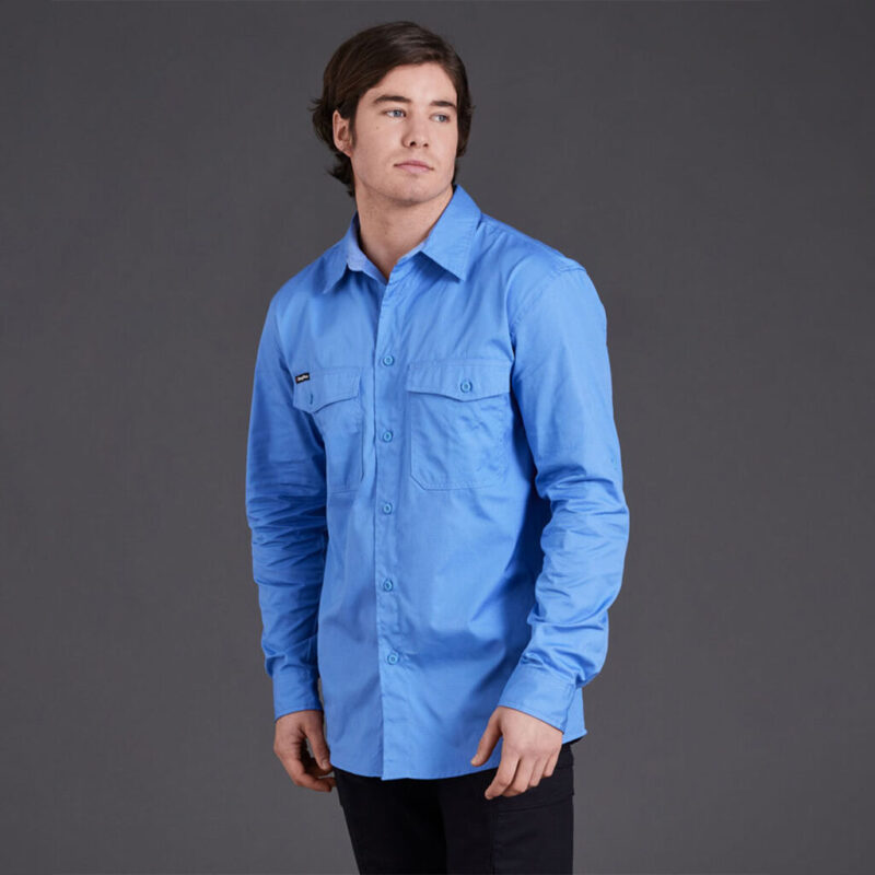 King Gee K14820 Workcool 2 Lightweight RipStop Long Sleeve breathable Work Shirt