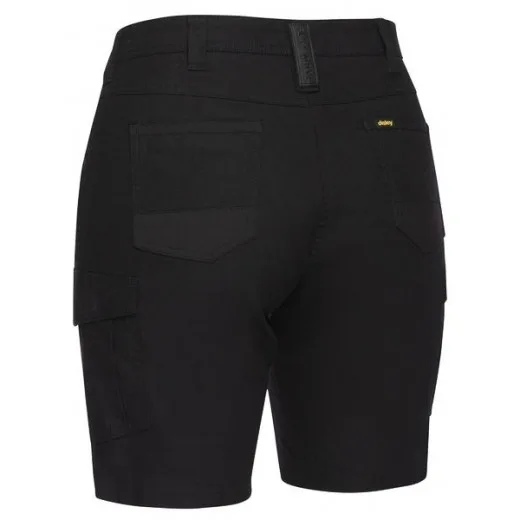 Bisley BSHL1044 Women's Cotton Cargo Shorts. Flex & Move
