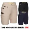 Bisley BSHL1044 Women's Cotton Cargo Shorts. Flex & Move