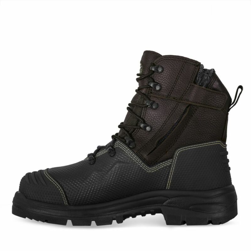 Oliver 65490Z 150mm Zip Work Boots Steel Cap Safety Lace-Up 100% WATERPROOF!