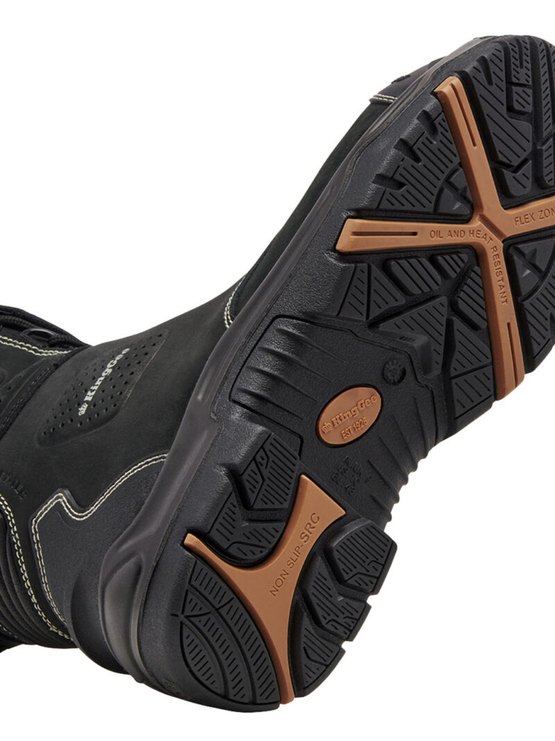 King Gee "K28006" Black Bennu Pro 9 Safety Work Boot