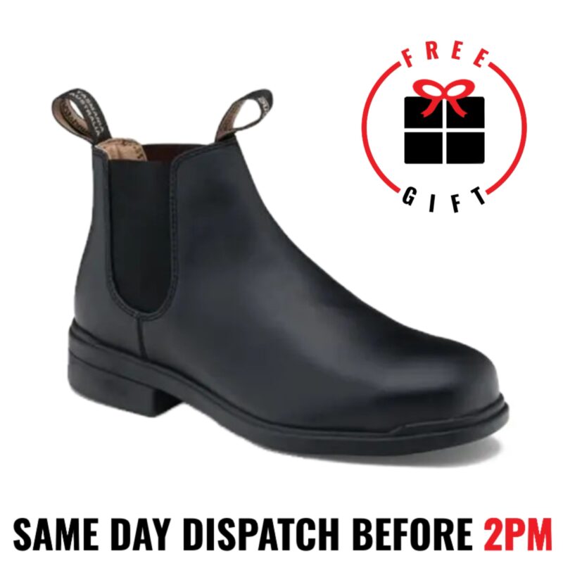 Blundstone 787 Black Executive Steel Toe Dress Boot