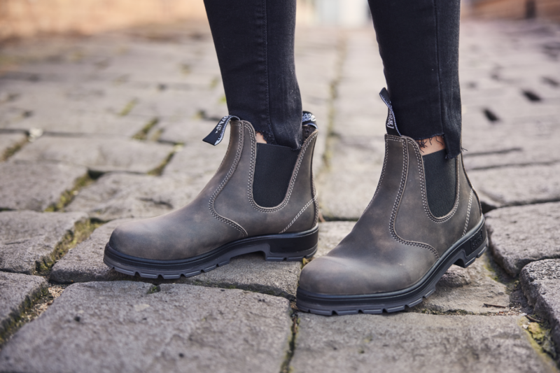 Mongrel K9 K91085 Grey Lifestyle Casual Work Boots, Non Safety, Australian made