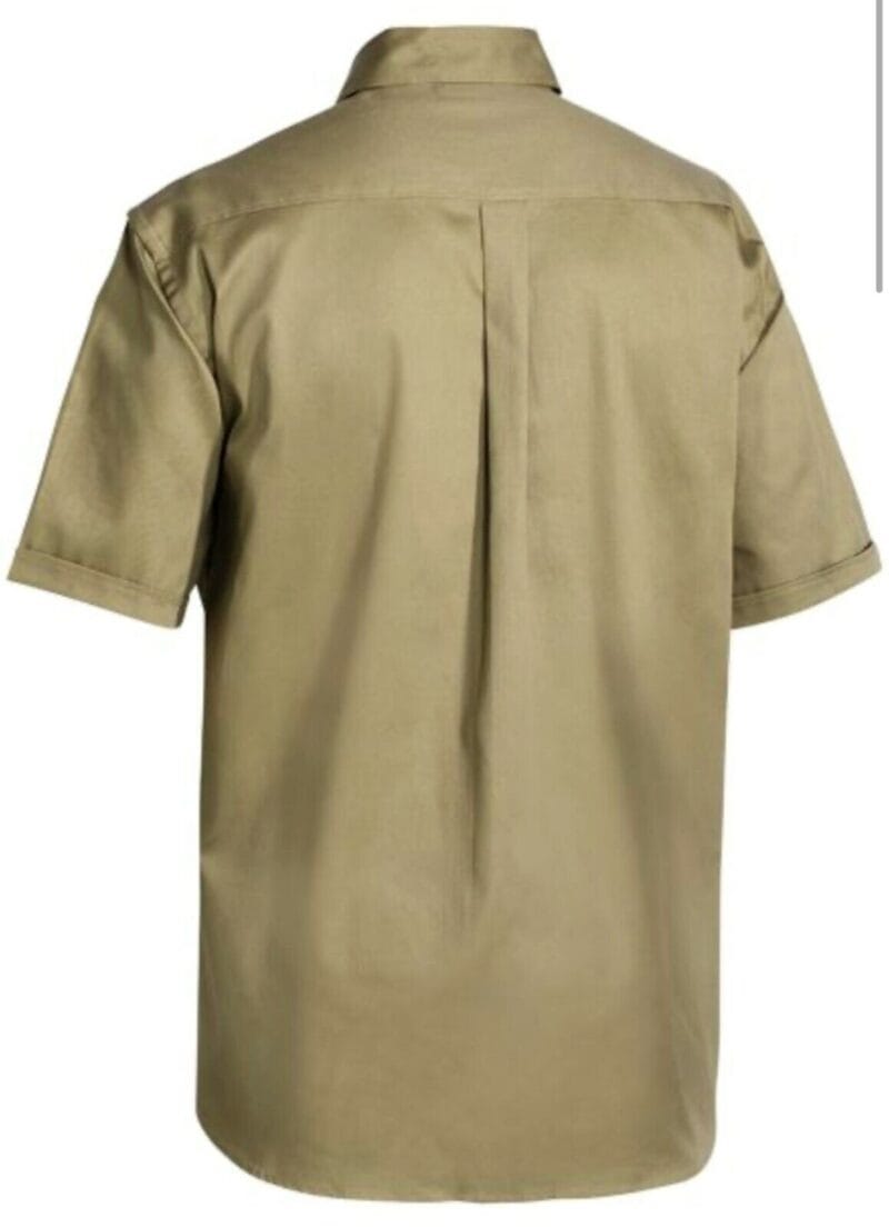 Bisley BS1433 Short Sleeve Work Shirt Original Cotton Drill AUSTRALIAN DISPATCH