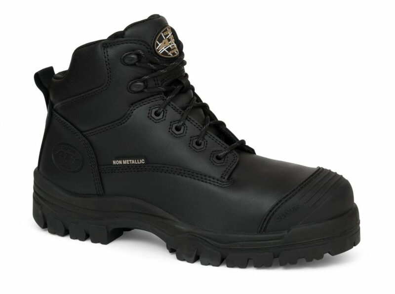 Oliver Black 45640z 130mm Composite Safety Toe Zip Work Boots 45-640z NEW STYLE!