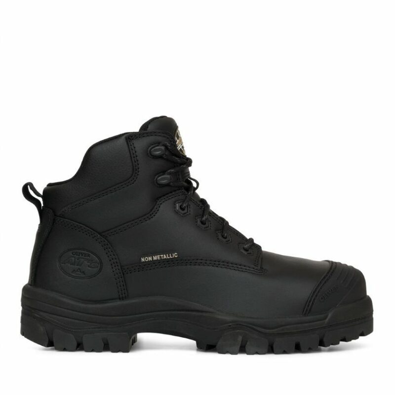 Oliver Black 45640z 130mm Composite Safety Toe Zip Work Boots 45-640z NEW STYLE!