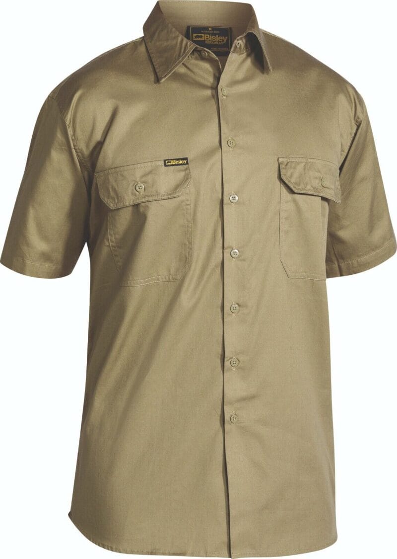 Bisley BS1893 Mens Work Shirts  Short Sleeve Cool Lightweight Australia dispatch
