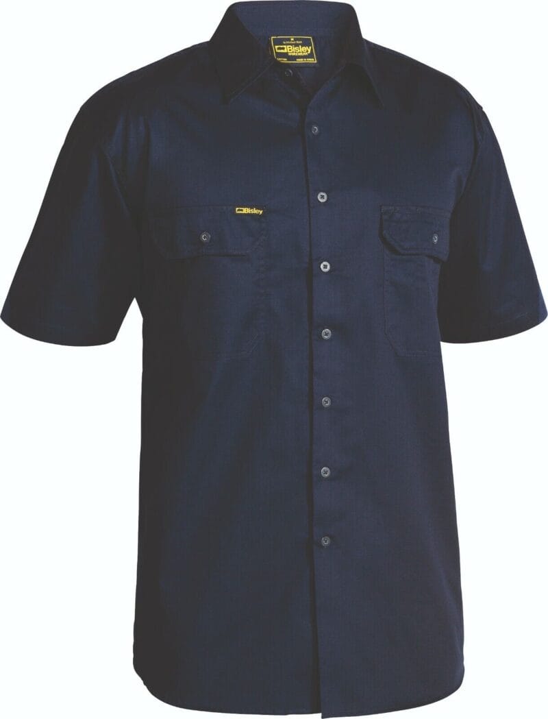 Bisley BS1893 Mens Work Shirts  Short Sleeve Cool Lightweight Australia dispatch