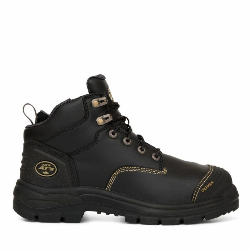 Oliver Black 55340z Safety Steel Toe Zip Comfortable Work Boot 55-340z NEW STYLE