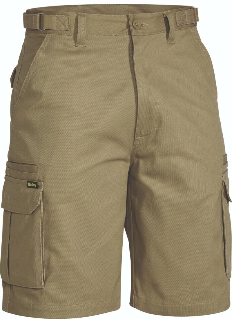 Bisley Men's Cargo Work Shorts BSHC1007 8 Pockets