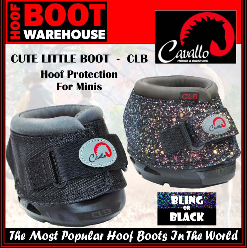 Cavallo Hoof Boots CUTE LITTLE BOOT CLB SLIM FIT (Pair) Horse Equine Protection
