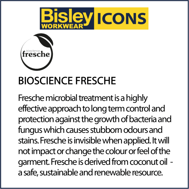 Bisley BK1425 Cool Mesh Polo Shirt with Reflective Piping Short Sleeve