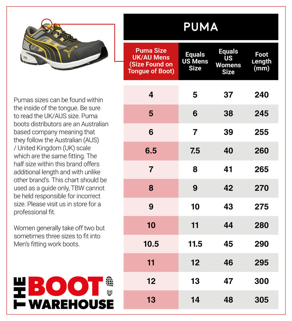 Puma Work Boots 630267 Tanami Wheat Composite Safety Elastic Sided PRE ORDER