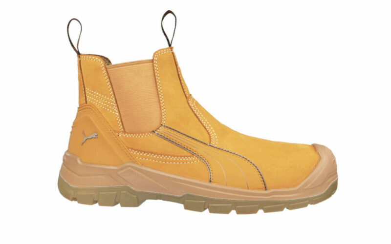 Puma Work Boots 630267 Tanami Wheat, Composite Safety, Elastic Sided, PRE ORDER