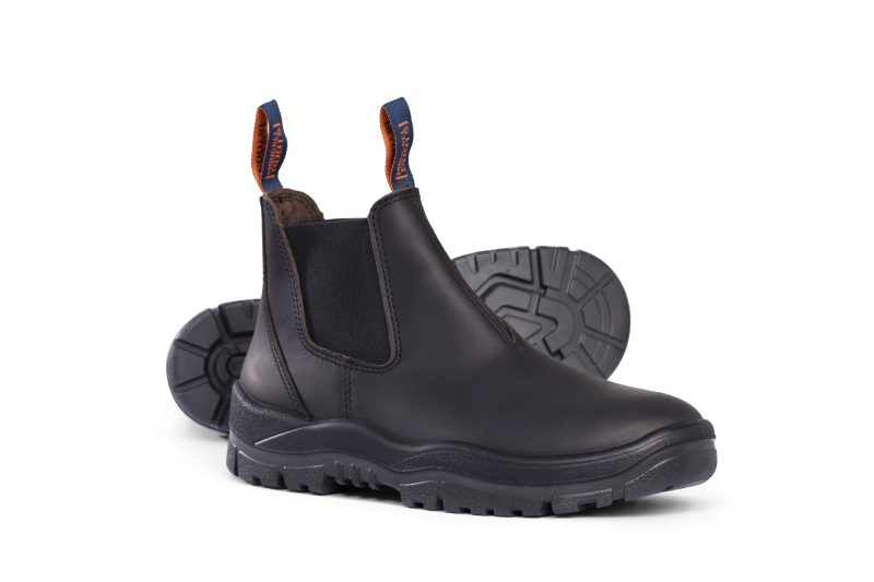 Mongrel 916020 Black Elastic Side Soft Toe Work Boot