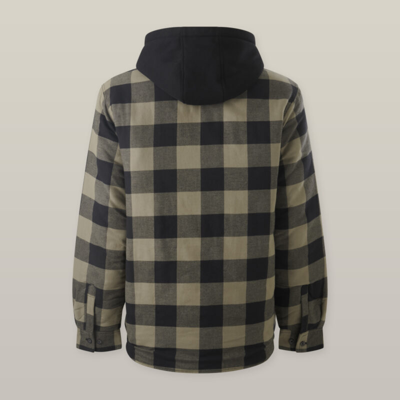 Hard Yakka Y06690 Quilted Flannel Hooded Shacket