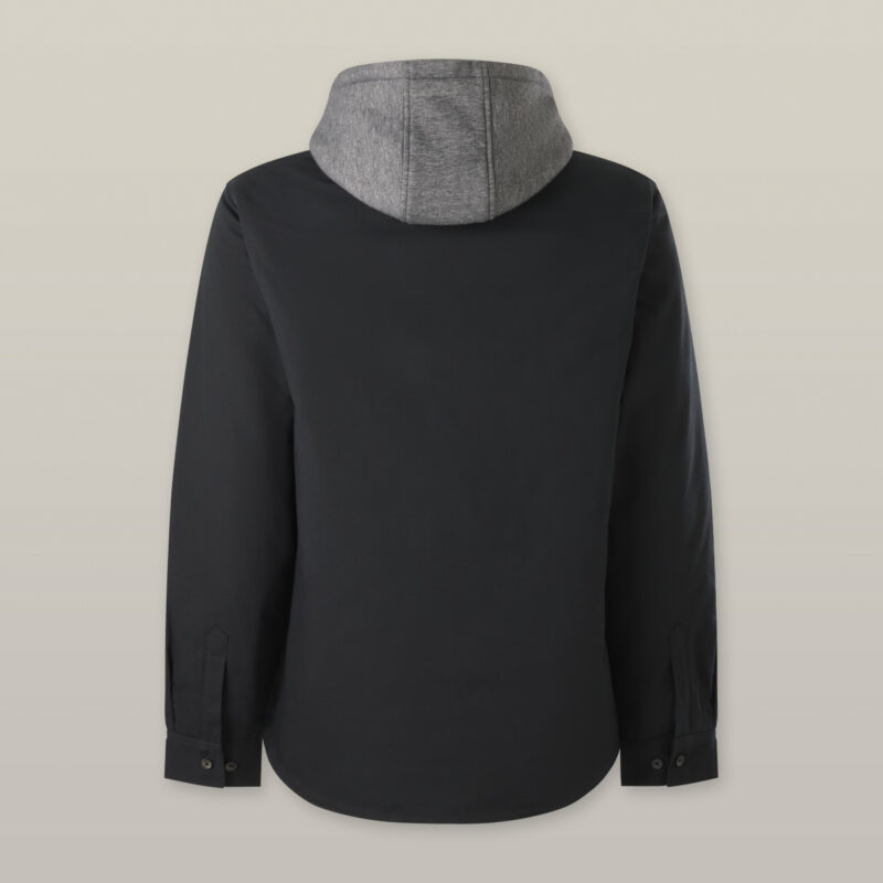 Hard Yakka Y06691 Quilted Solid Shacket - Black